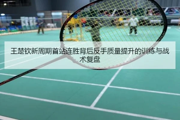 王楚钦新周期首站连胜背后反手质量提升的训练与战术复盘
